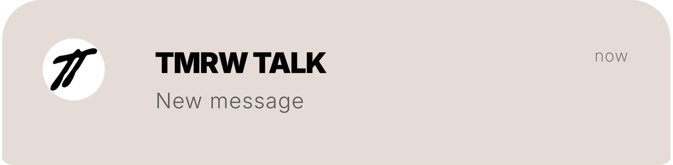 TMRW TALK