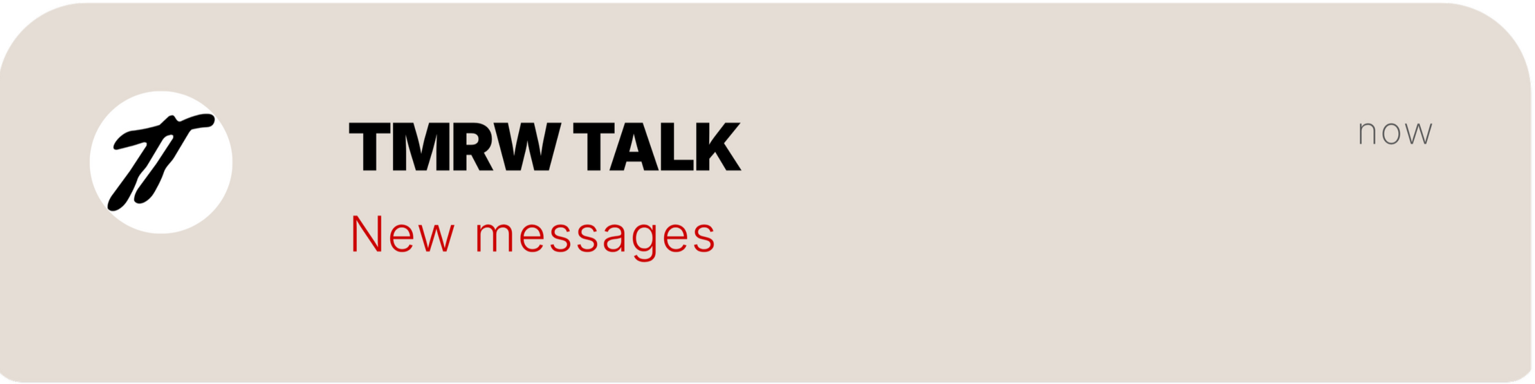 TMRW TALK